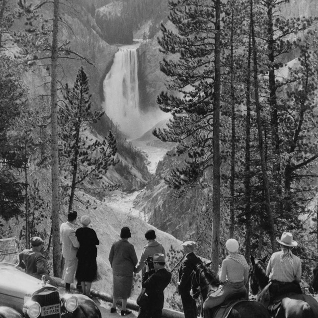 Yellowstone Canyon and Great Fall, WY