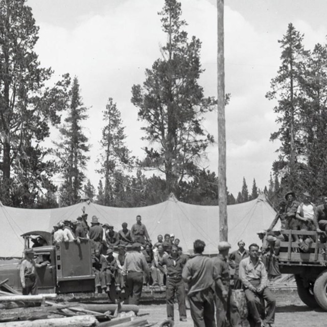 Leaving Camp for Projects
