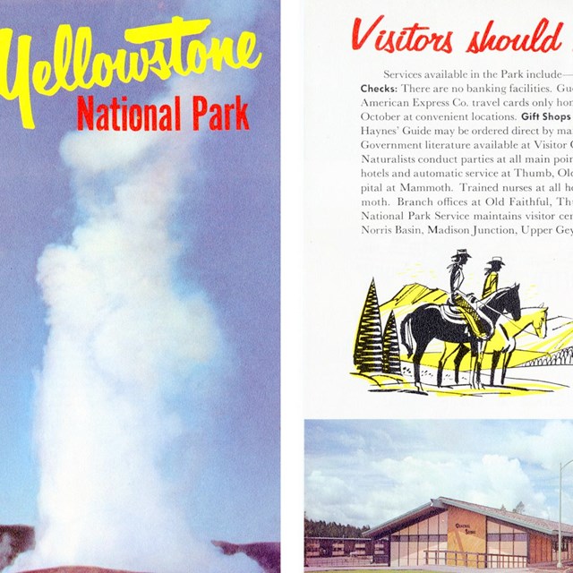 Yellowstone National Park Brochure