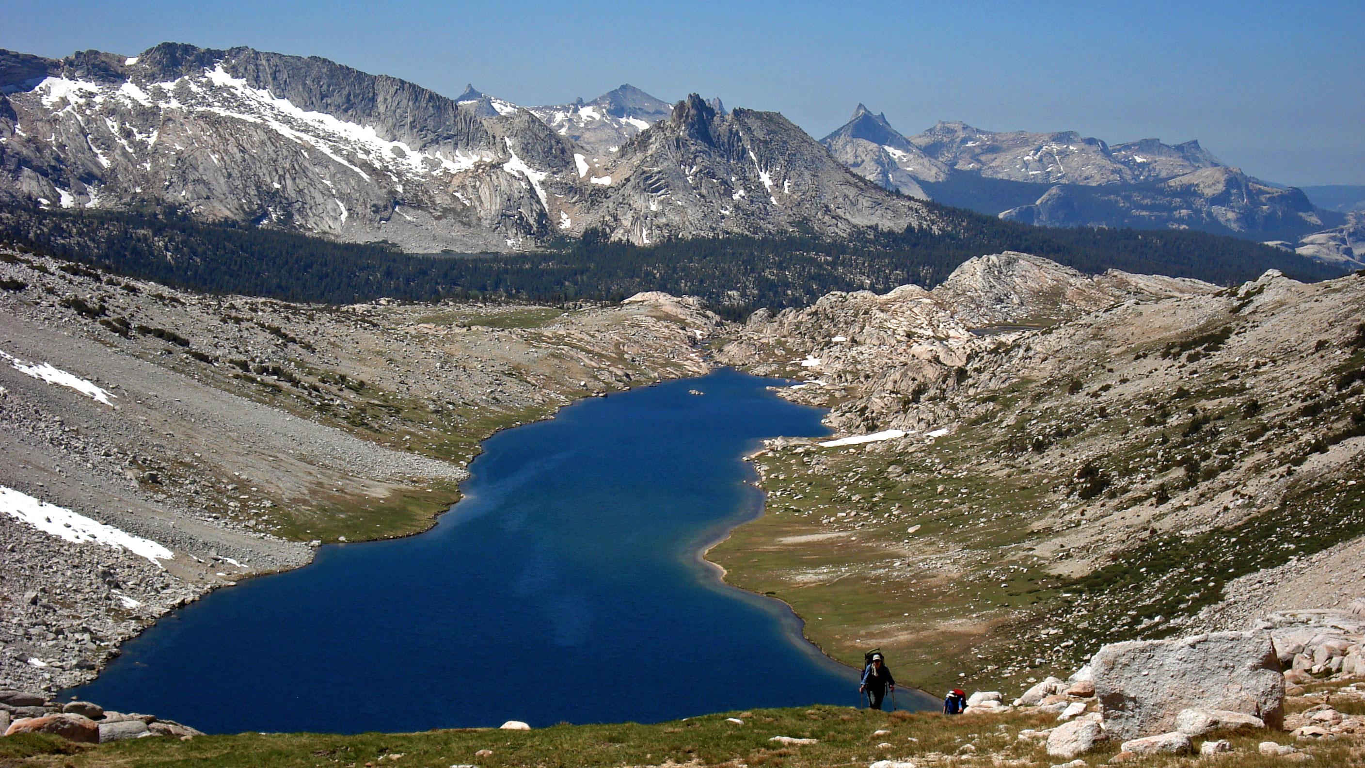 Yosemite National Park — granite cliffs and Sierra Nevada mountain landscape