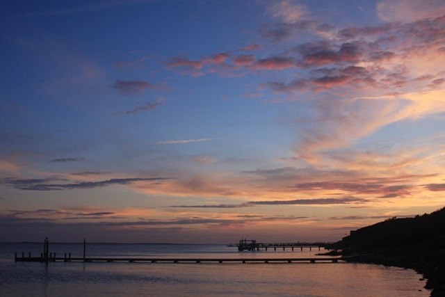 Shell Point, Harkers Island at Sunset