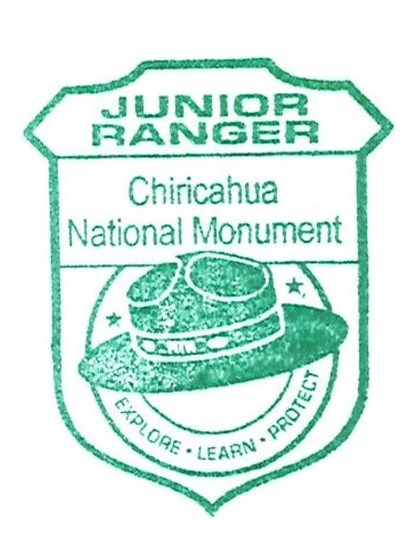 Chiricahua Junior Ranger Stamp - Current