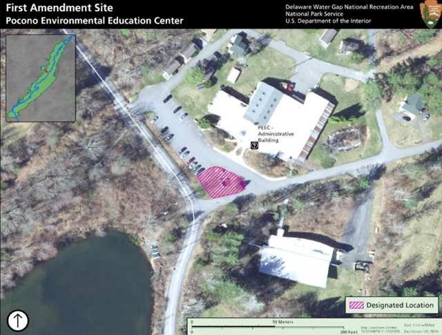 Pocono Environmental Center public assembly map