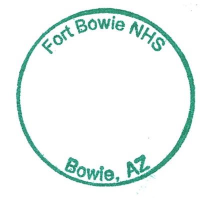 Fort Bowie Passport Stamp