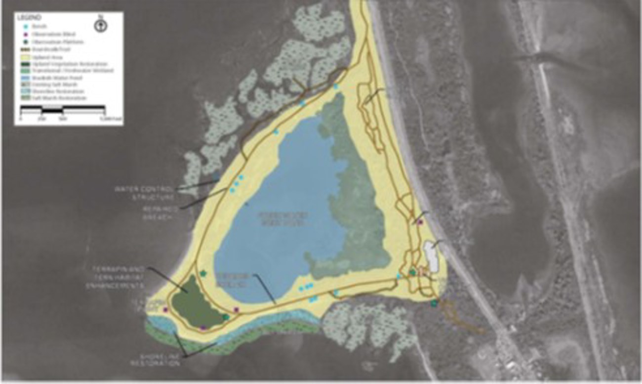 aerial photo of the Jamaica Bay coastline