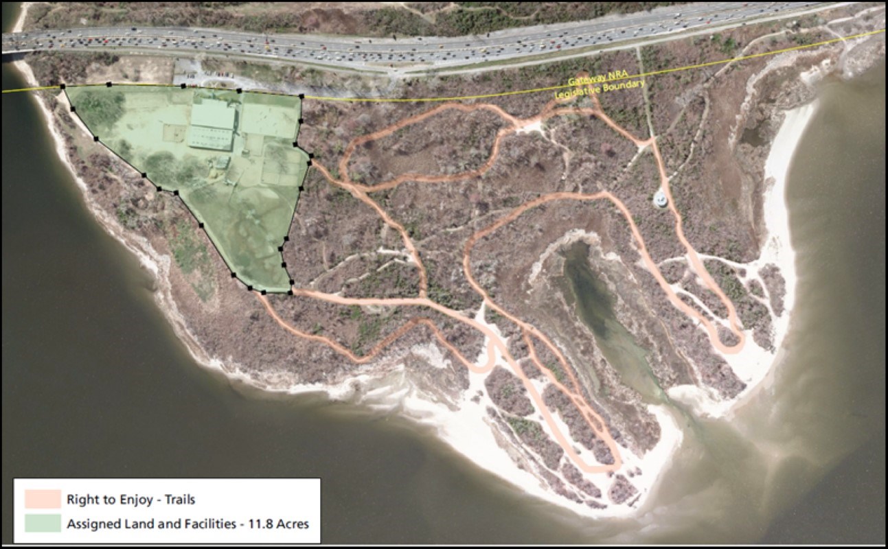 Map of Premises and Non Exclusive Trails