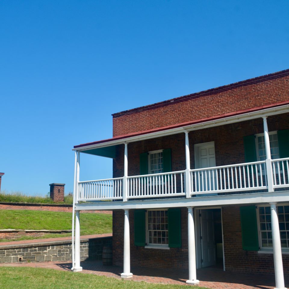 Daughter level Review Then & Now - Fort McHenry National Monument and Historic Shrine (U.S. National Park Service) Daughter level Review Then & Now - Fort McHenry National Monument and Historic Shrine (U.S. National Park Service)
