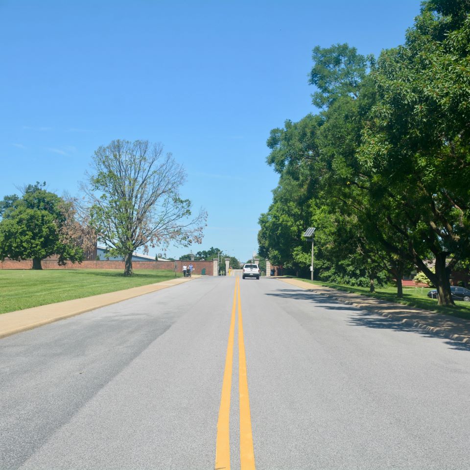 Seen here is a second gate of sorts, which acted similarly to the main gate yet was deeper into the now park itself.