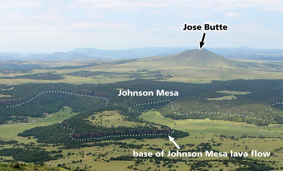 Volcanic Inverted Topography (U.S. National Park Service)