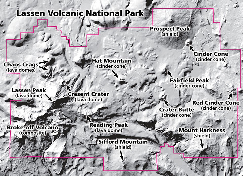 Volcanic Resources Summary—Lassen Volcanic National Park (U.S. National Park Service)