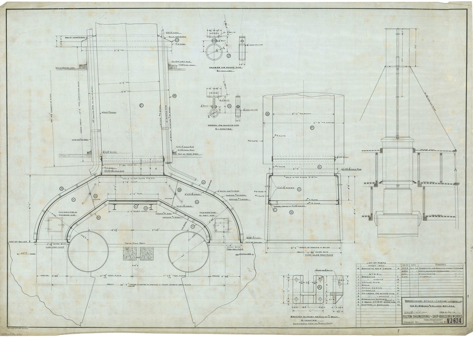 Plan for a 1904 boiler Plan for a 1904 boiler