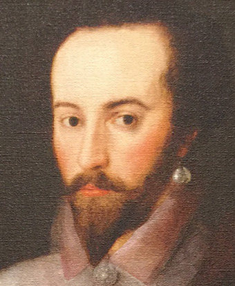 Portrait of Sir Walter Raleigh, 1588.