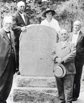 Virginia Dare Memorial at Fort Raleigh, 1896