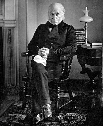 photograph of john quincy adams taken in 1843