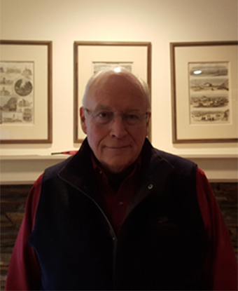 Former Vice President Dick Cheney at his residence; 2016