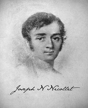 Portrait of Joseph Nicollet