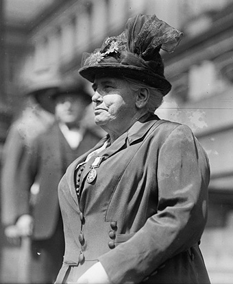 Portrait of Anna Howard Shaw. Coll. Library of Congress