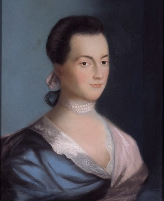 Portrait of Abigail Adams.