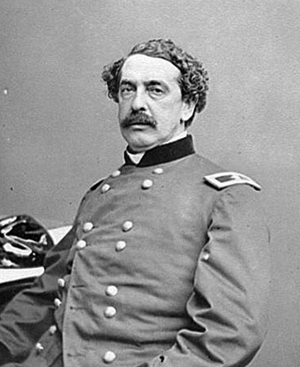 Portrait photograph of Brig. Gen. Abner Doubleday in uniform