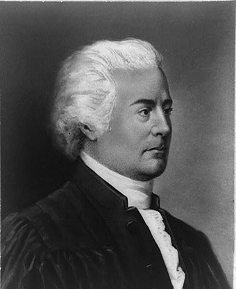 John Rutledge, head and shoulders portrait, facing right
