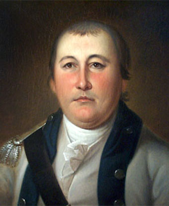 Head and shoulders portrait of William Washington