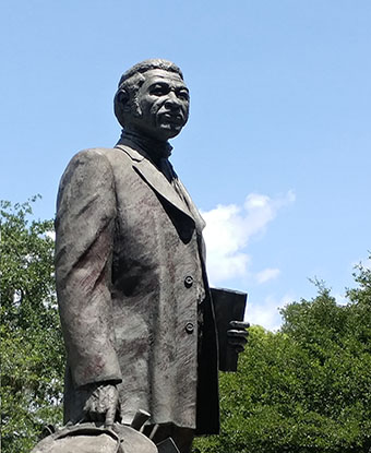 Photo of the Denmark Vesey Monument in Charleston, South Carolina