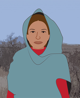 Cartoon image of Rosa