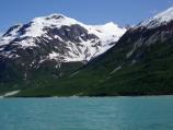 Glacier Bay mountains, Tarr Inlet, summer