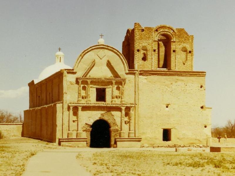 vintage photo of church