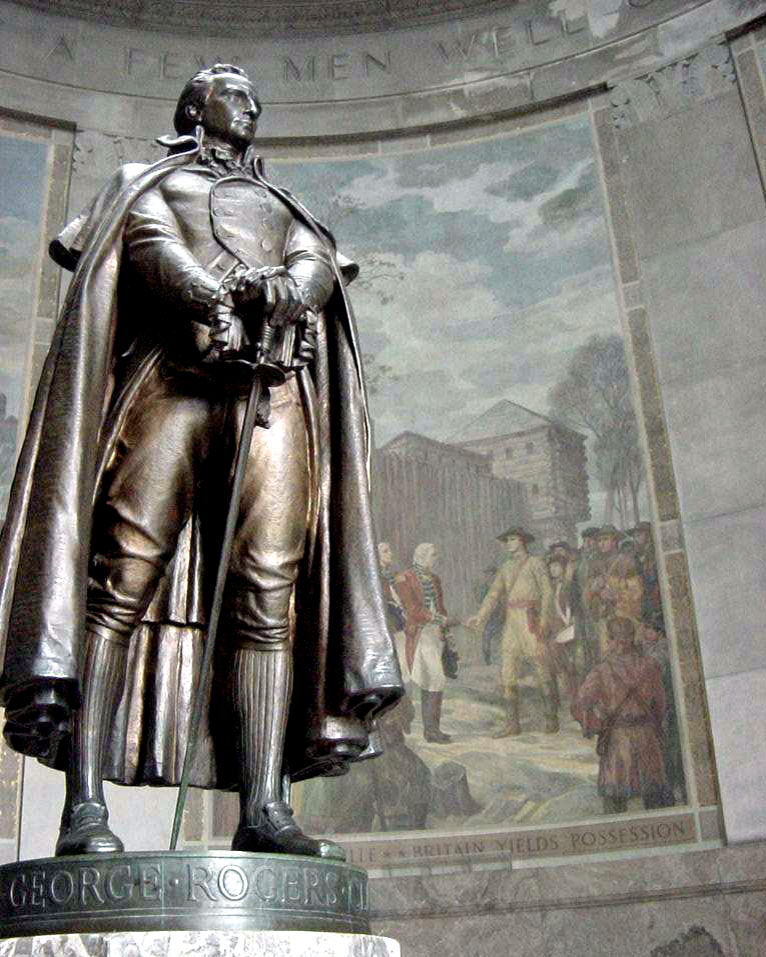 George Rogers Clark Memorial Statue