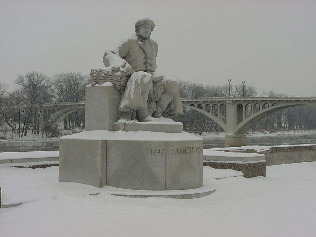 Francis Vigo Memorial Statue