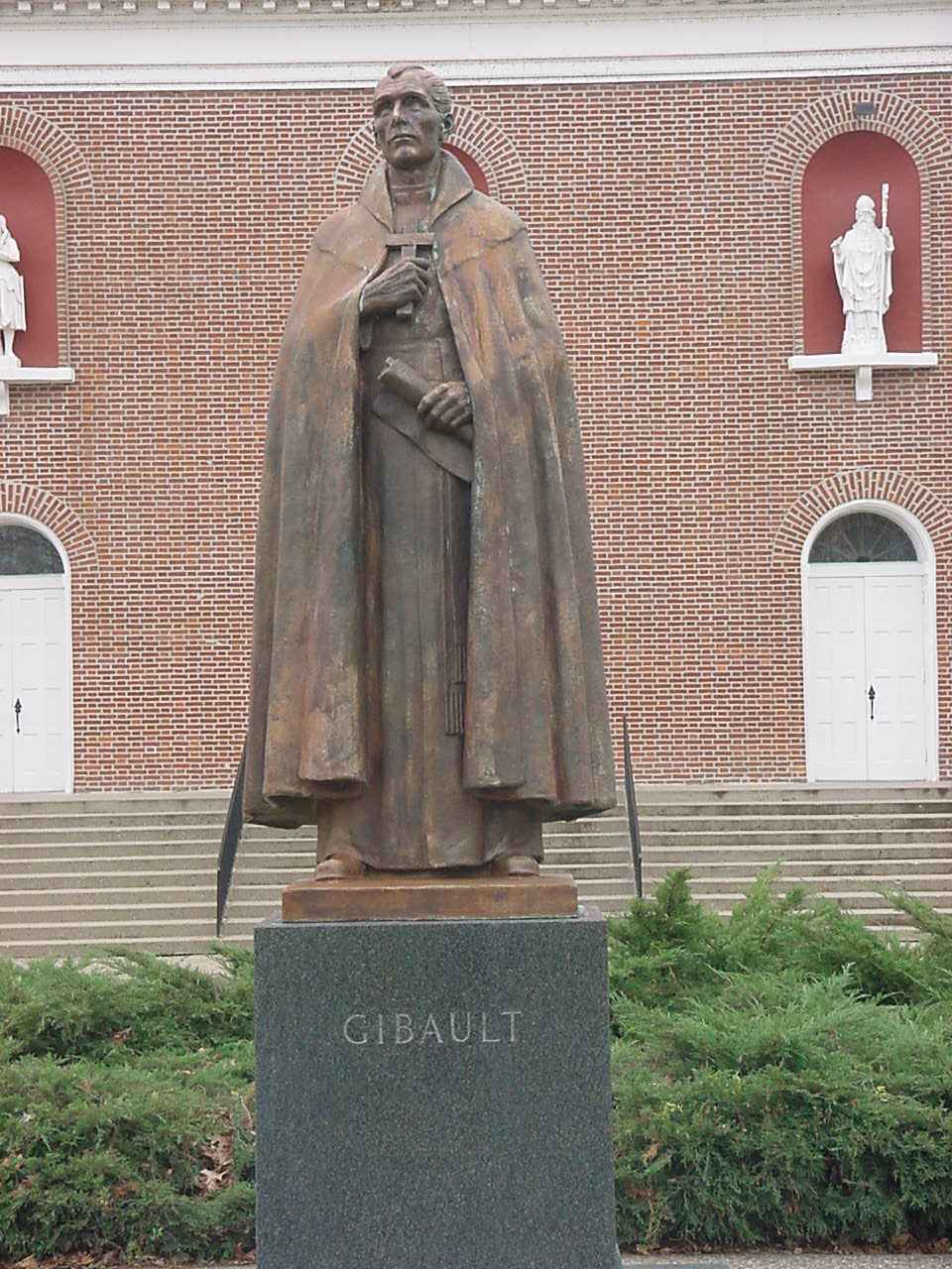 Father Gibault Memorial Statue