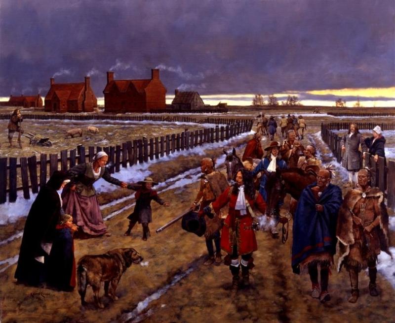 Jamestown in the Winter of 1690