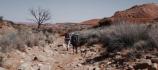 Hiking through the Glen Canyon lanscape