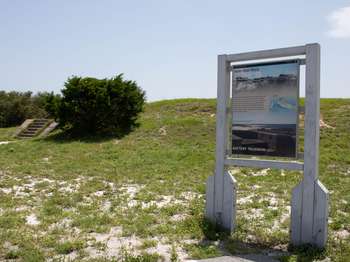 National Park Service sign with the title,