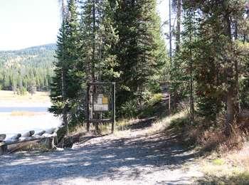 Flagg Canyon Trailhead and boat launch for the Snake River