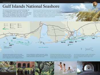 National Park Service sign with the title,