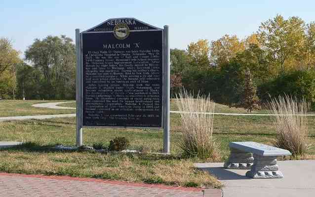 Malcolm X Omaha historical marker Malcolm X Omaha historical marker