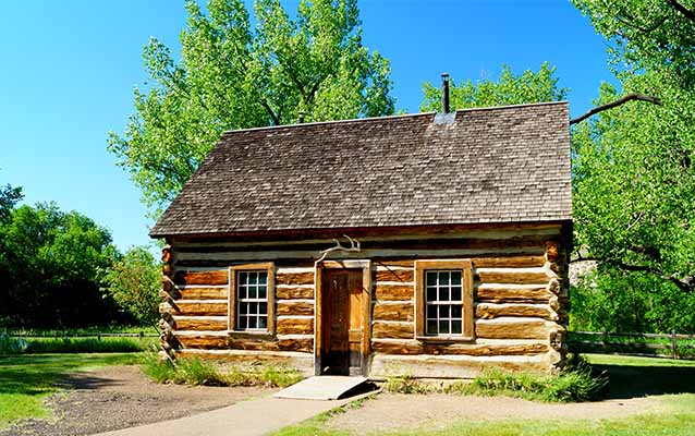 Theodore Roosevelt's Log Cabin Theodore Roosevelt's Log Cabin