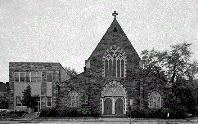 Exterior of St. Luke's Episcopal Church 