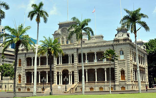 Iolani Palace, Honolulu, Hawai'i (U.S. National Park Service)