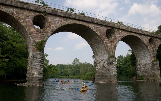 Peacock's Bridge, Schuylkill River