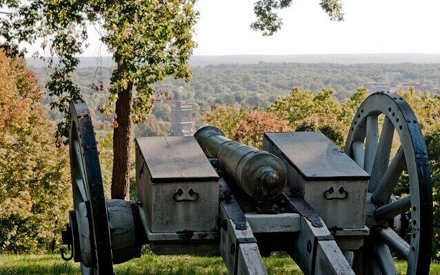 Fort Nonsense provides a strategic lookout point for Washington’s army during the Morristown encamp