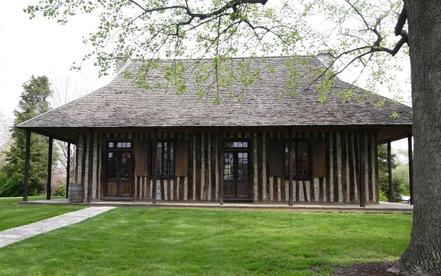 exterior of the old cahokia courthouse in illinois exterior of the old cahokia courthouse in illinois