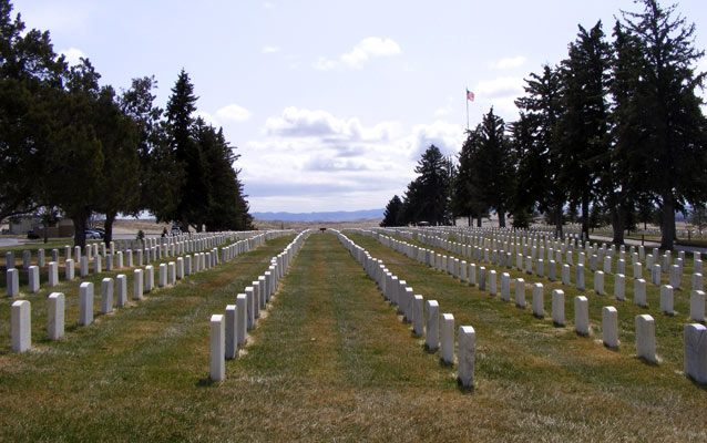 rows of graves rows of graves