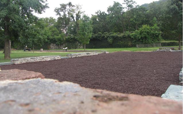 Current photograph of Arsenal Ruins