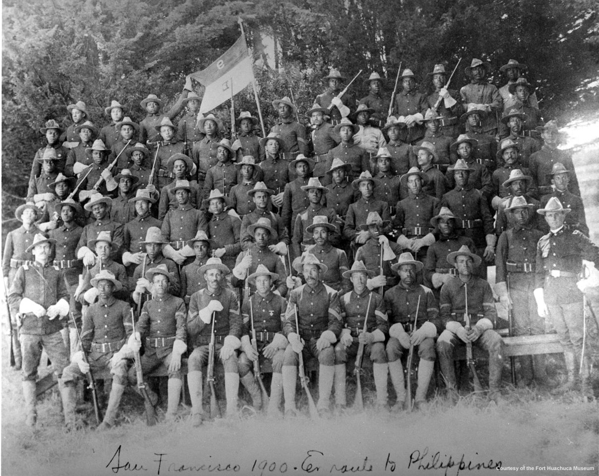 A group of soldiers posing for a photo