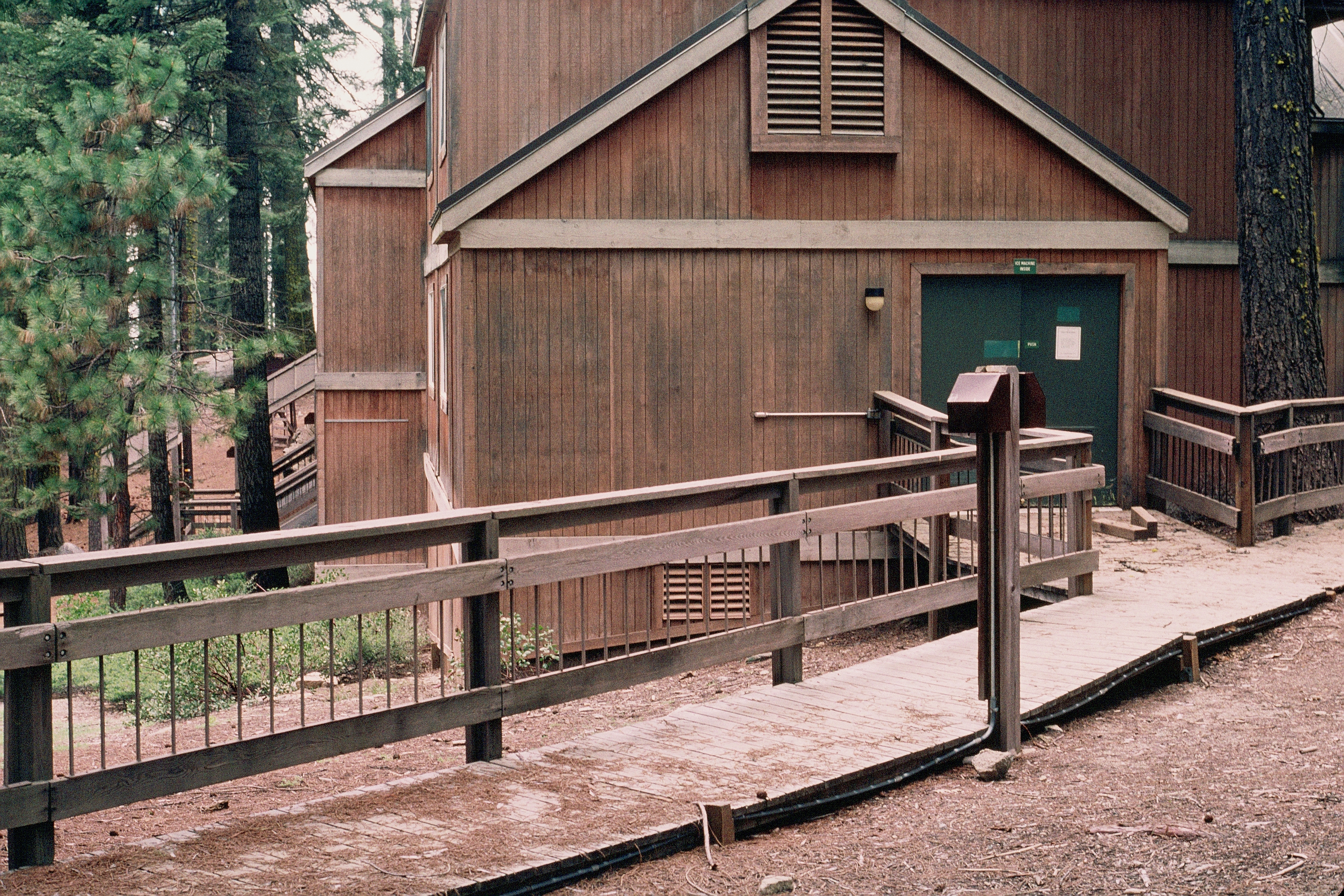 A building in the Kaweah Market area before restoration