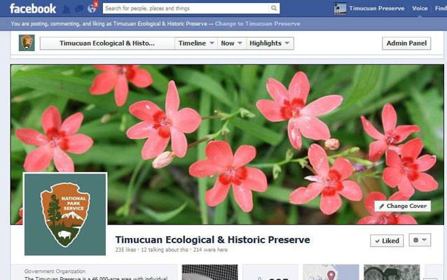 Timucuan Facebook Page
