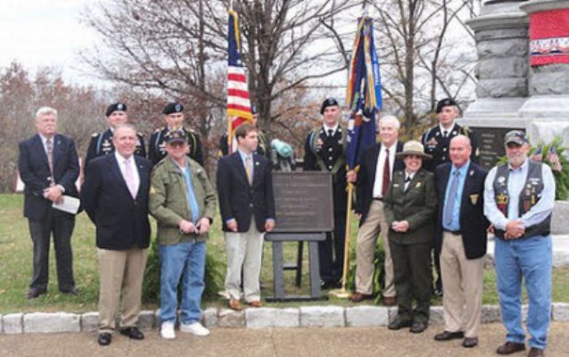 Plaque Rededication on Missionary Ridge